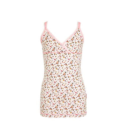 Claesen's singlet met bloemen roze afbeelding