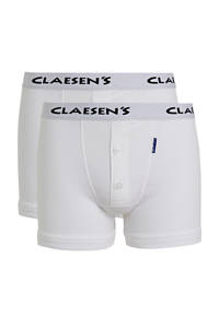 Claesen's   boxershort - set van 2 wit, Wit