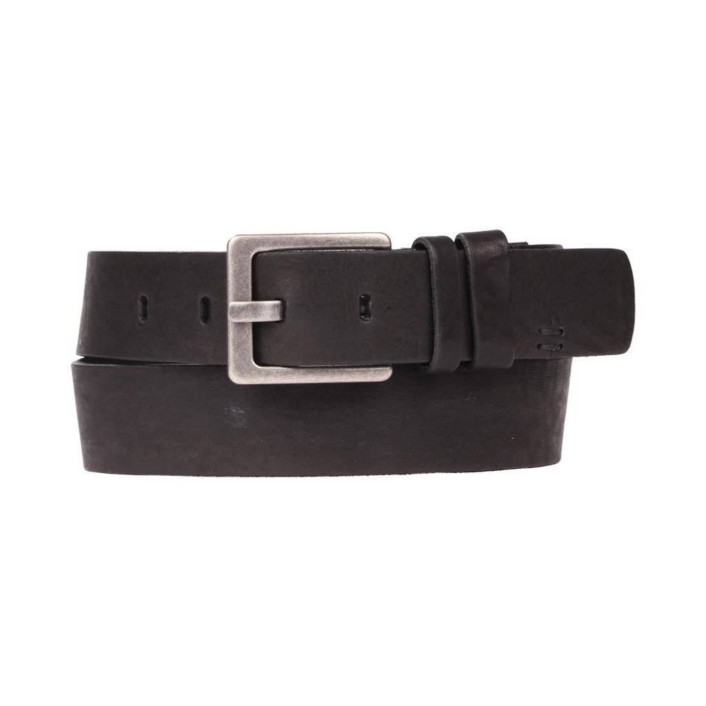 Presly & Sun leren riem zwart