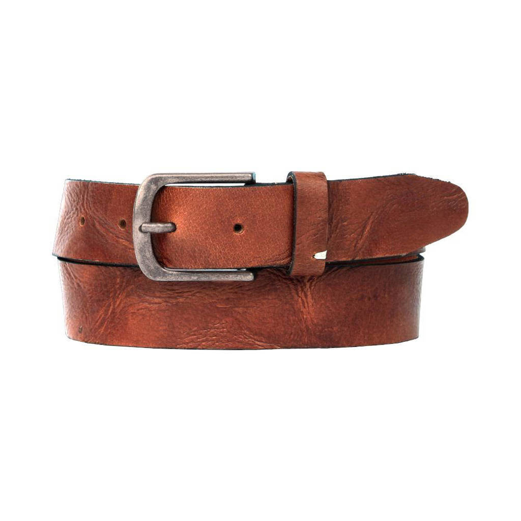 Presly & Sun leren riem cognac