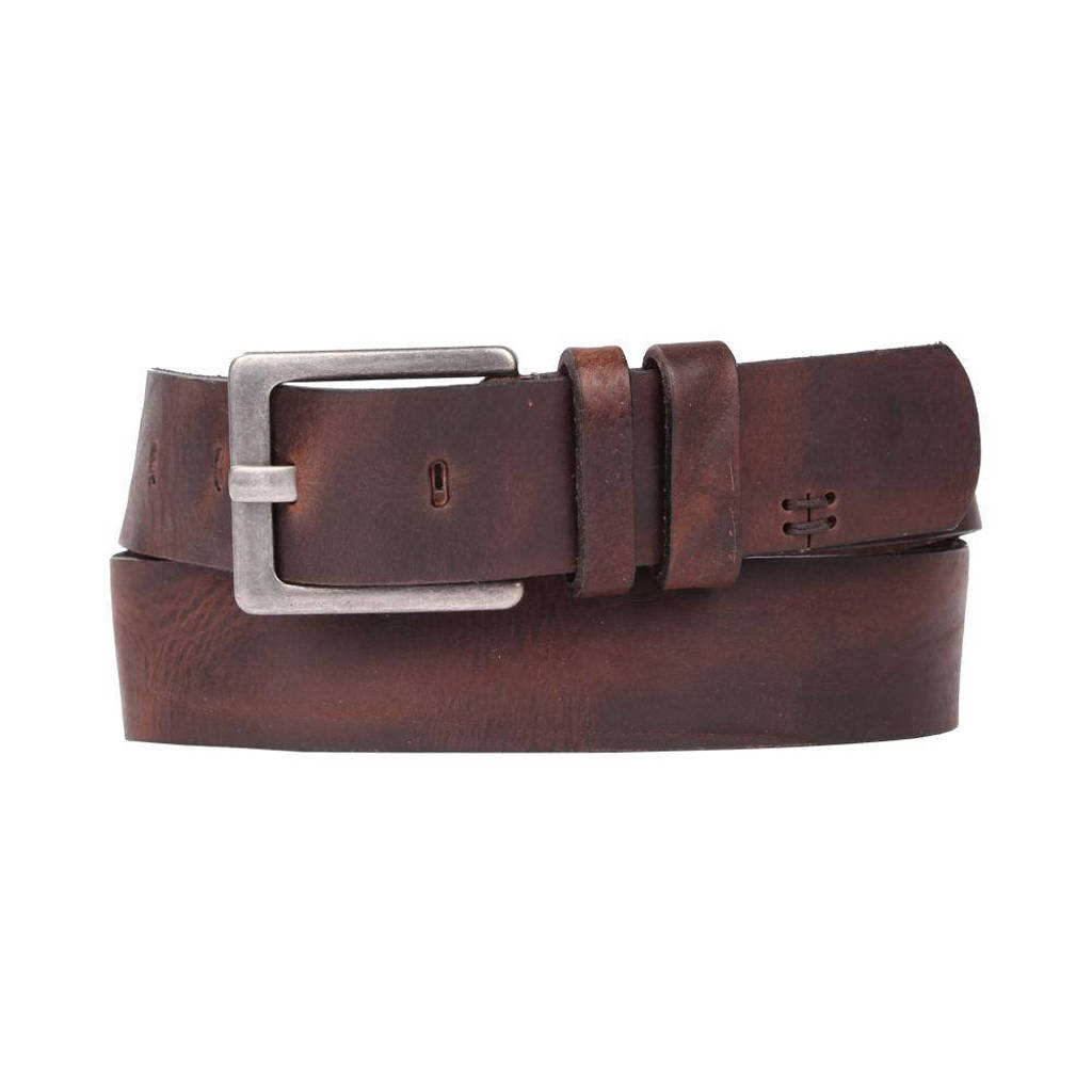 Legend leren riem naturel, 025 Naturel.