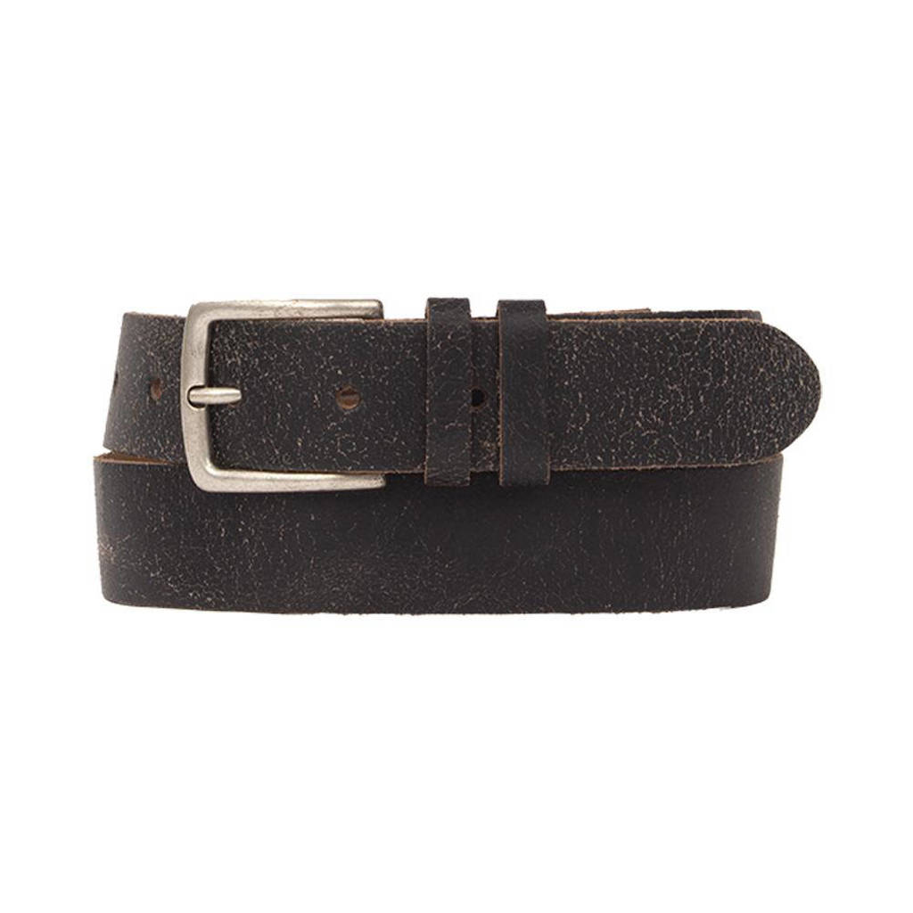 Presly & Sun leren riem zwart