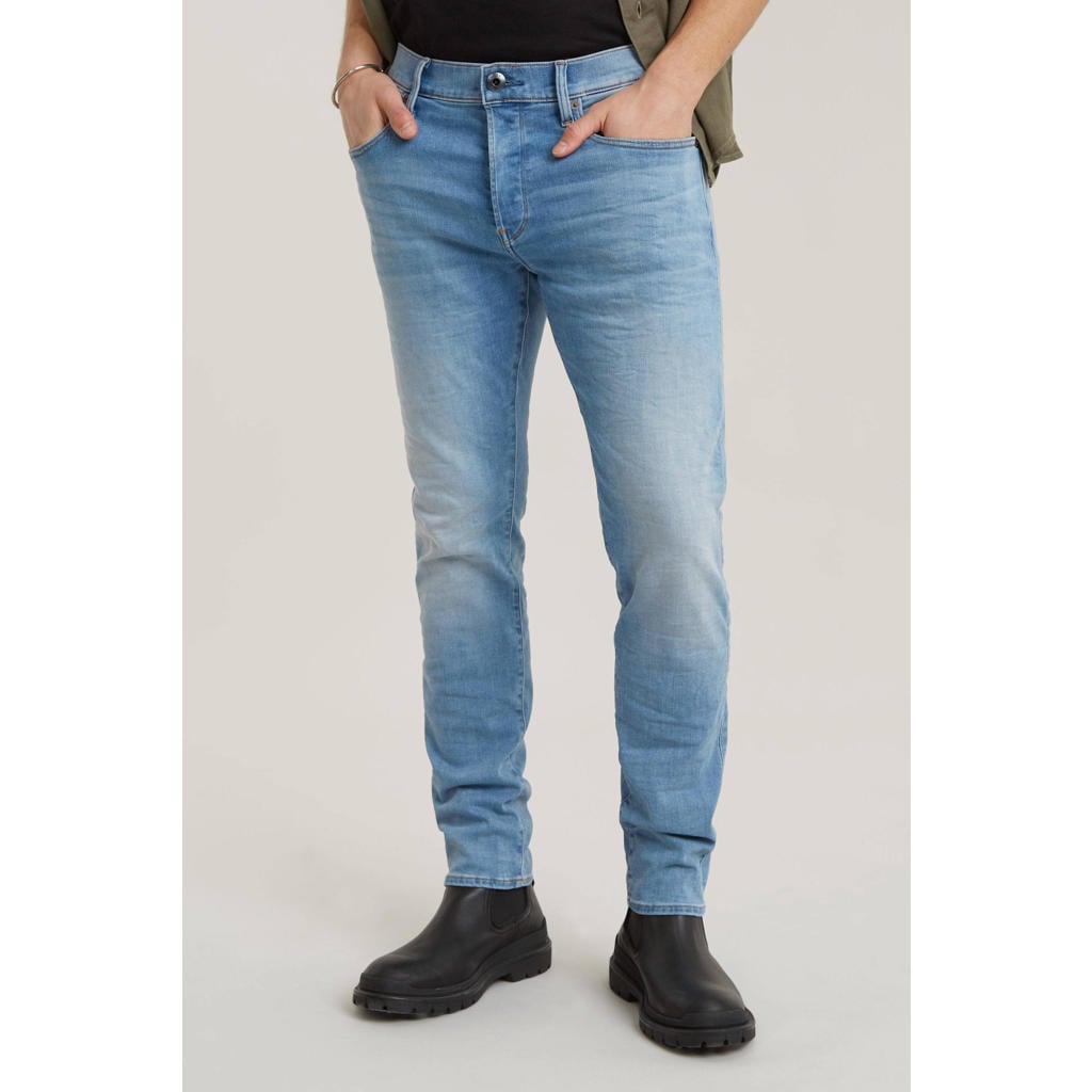 G-STAR 3301 slim fit jeans lt indigo aged