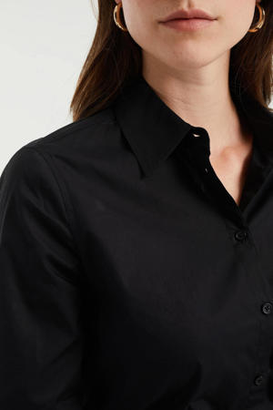 blouse black uni