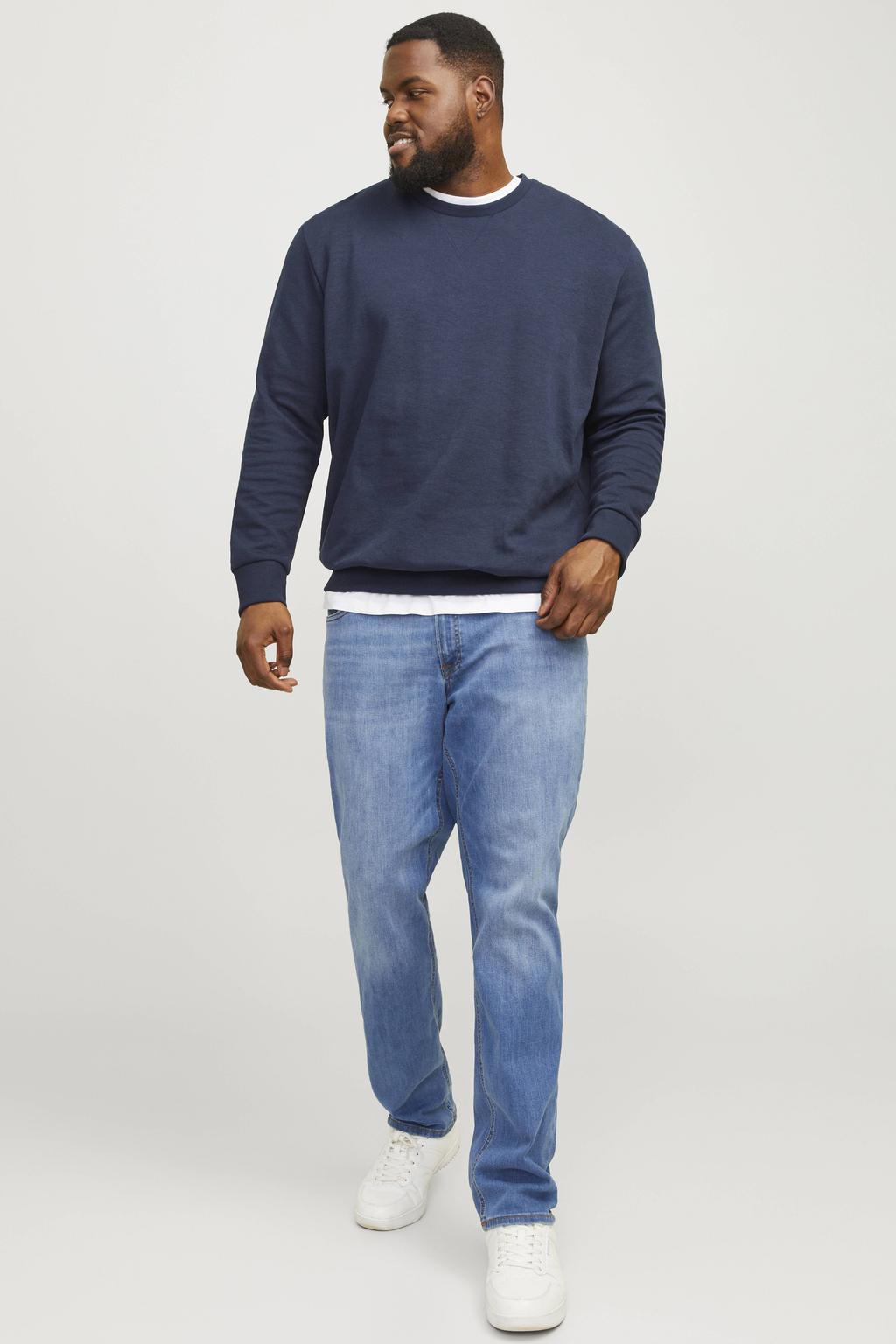 JACK & JONES PLUS SIZE sweater Plus Size donkerblauw