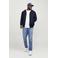 JACK & JONES PLUS SIZE sweatvest JJEBASIC Plus Size donkerblauw
