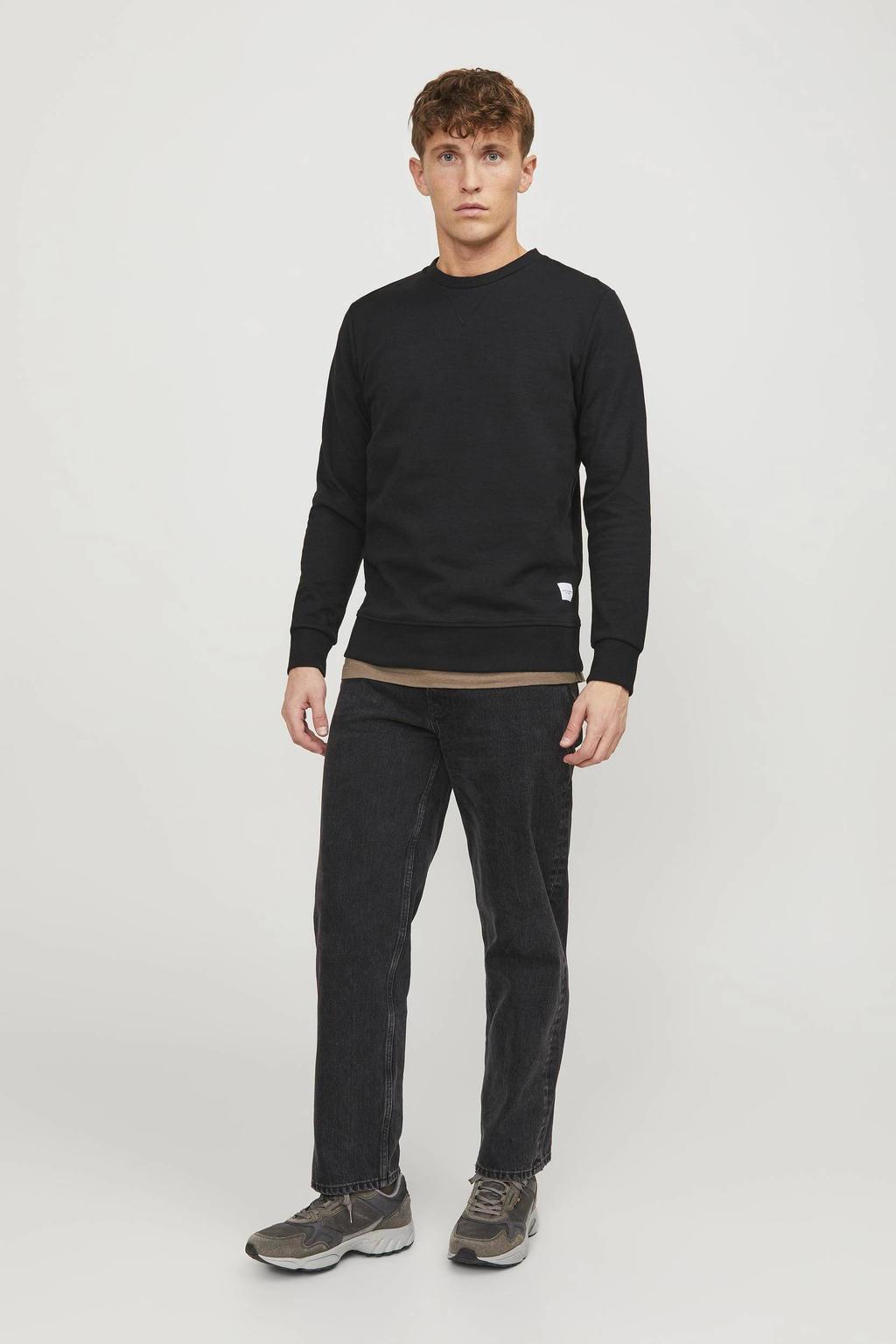 JACK & JONES ESSENTIALS sweater zwart