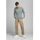 JACK & JONES ESSENTIALS sweater grijsgroen