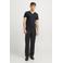 JACK & JONES ESSENTIALS regular T-shirt zwart