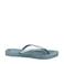 Ilse Jacobsen teenslippers met glitters lichtblauw