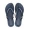 Ilse Jacobsen teenslippers met glitters blauw