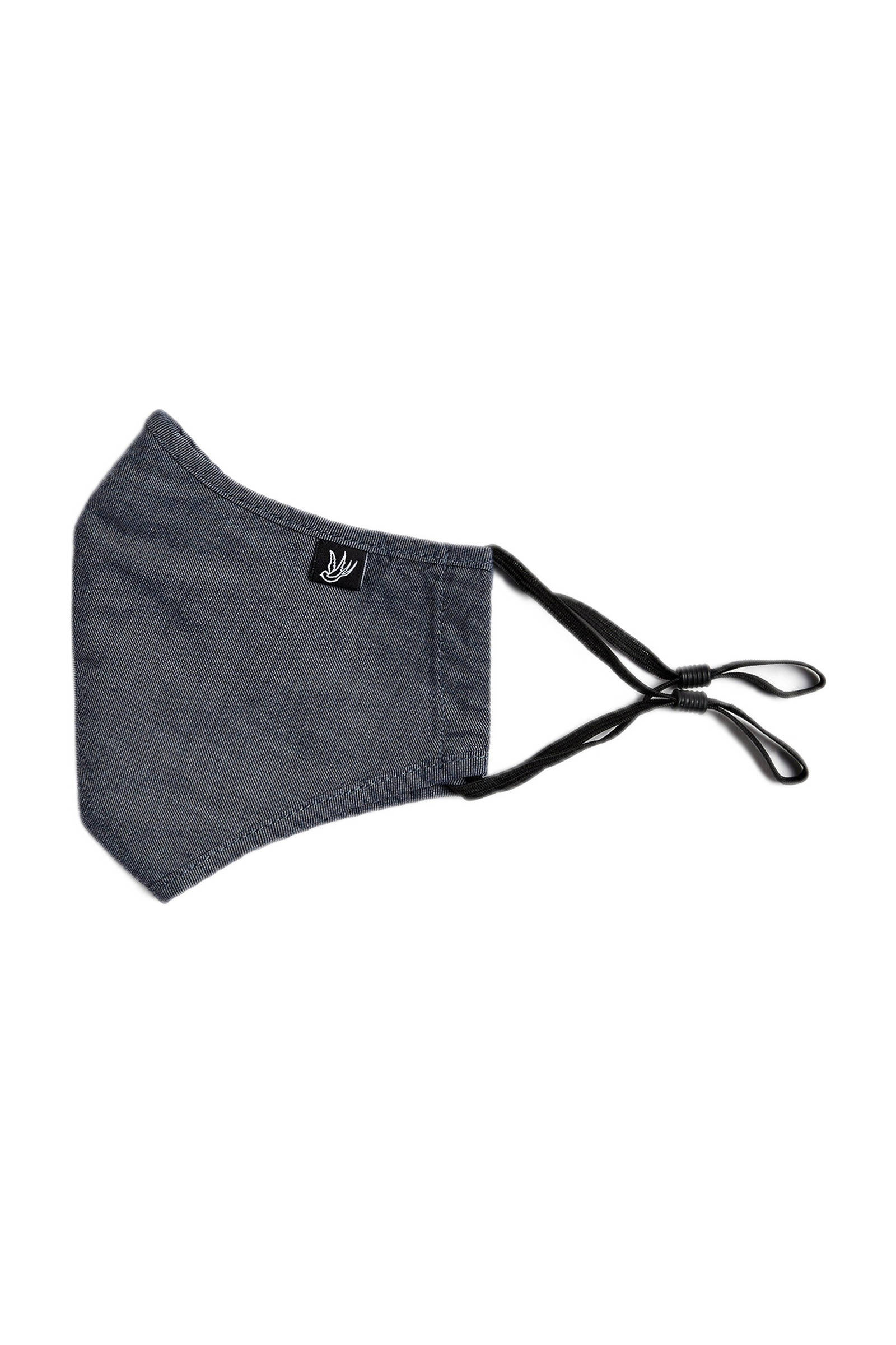 WE Fashion mondkapje denimblauw | wehkamp