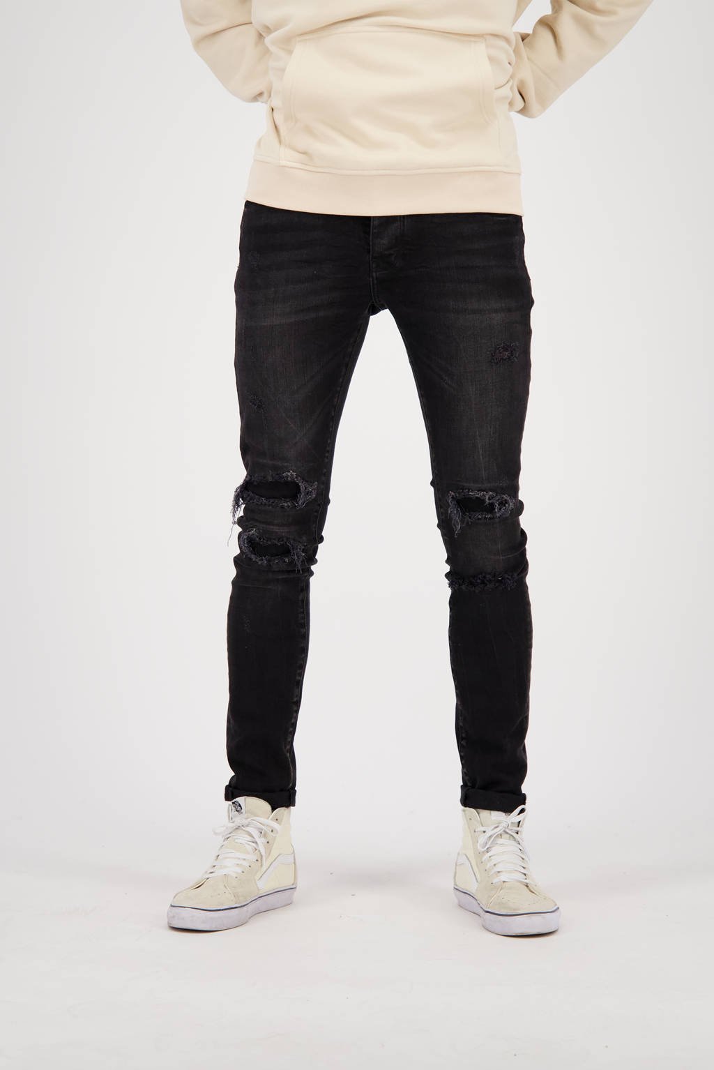 Raizzed super skinny jeans Jungle vintage black, Vintage black