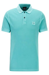 BOSS Casual slim fit polo turquoise