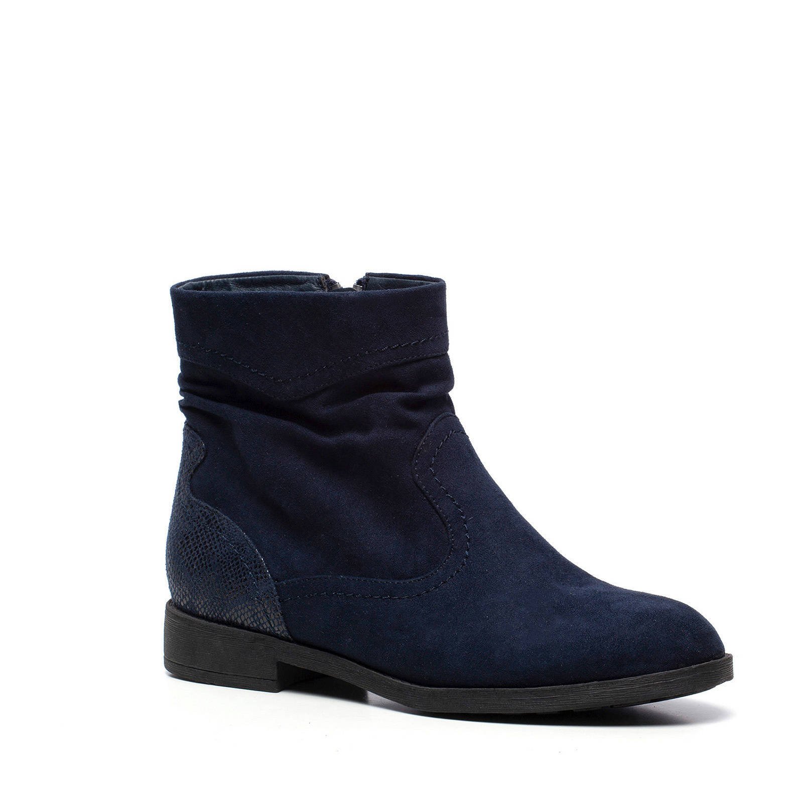 Scapino Blue Box enkellaarzen donkerblauw | wehkamp Scapino Blue Box laarzen | wehkamp