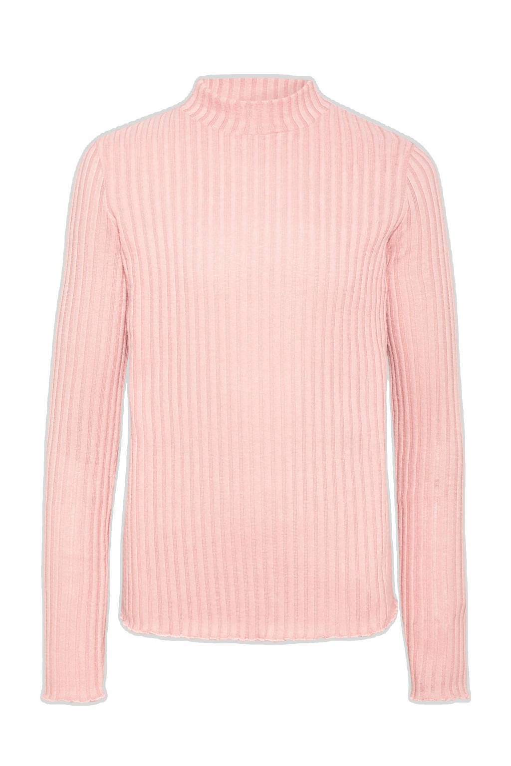 C&A Here & There ribgebreide longsleeve roze, Roze