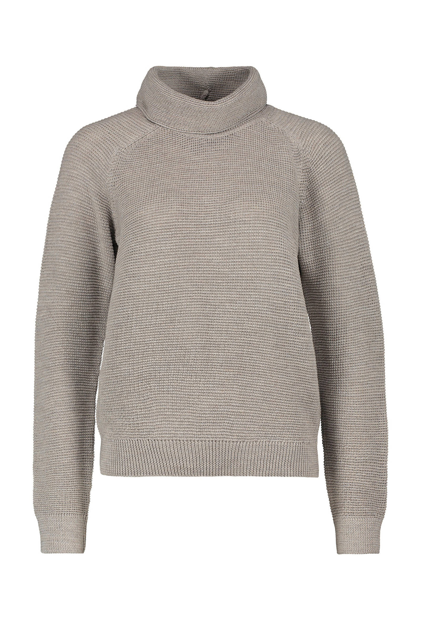 Claudia Sträter gebreide wollen coltrui taupe | wehkamp Claudia Sträter gebreide Dames Truien & Vesten | KLEDING.nl