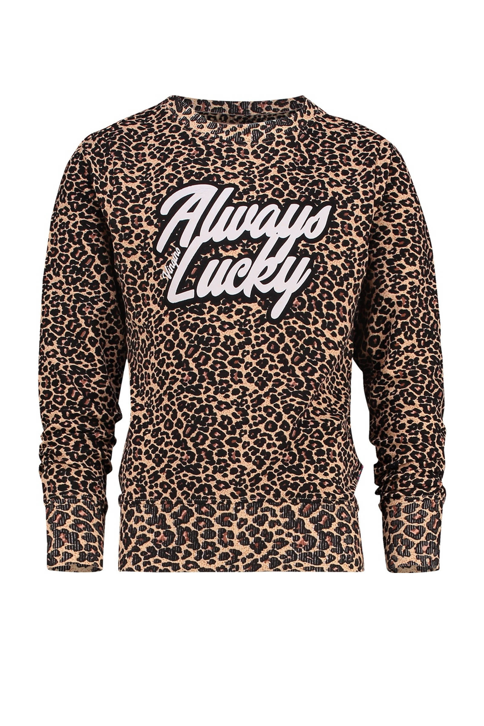 Vingino sweater Novara met panterprint bruinbeige | wehkamp Vingino sweater Nuck | wehkamp