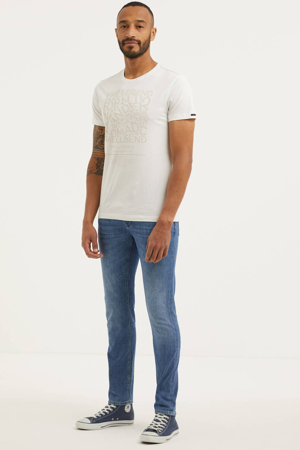 Vanguard slim fit jeans Scrambler  mid wash, Mid Wash