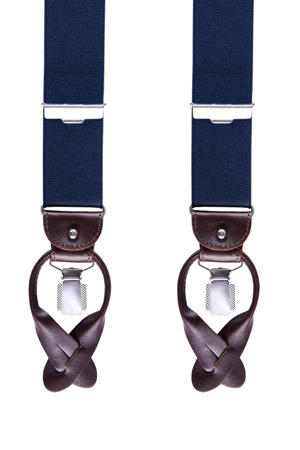 bretels donkerblauw