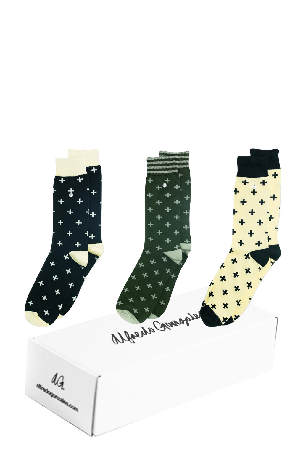 Alfredo Gonzales giftbox sokken - set van 3 Optimist multi