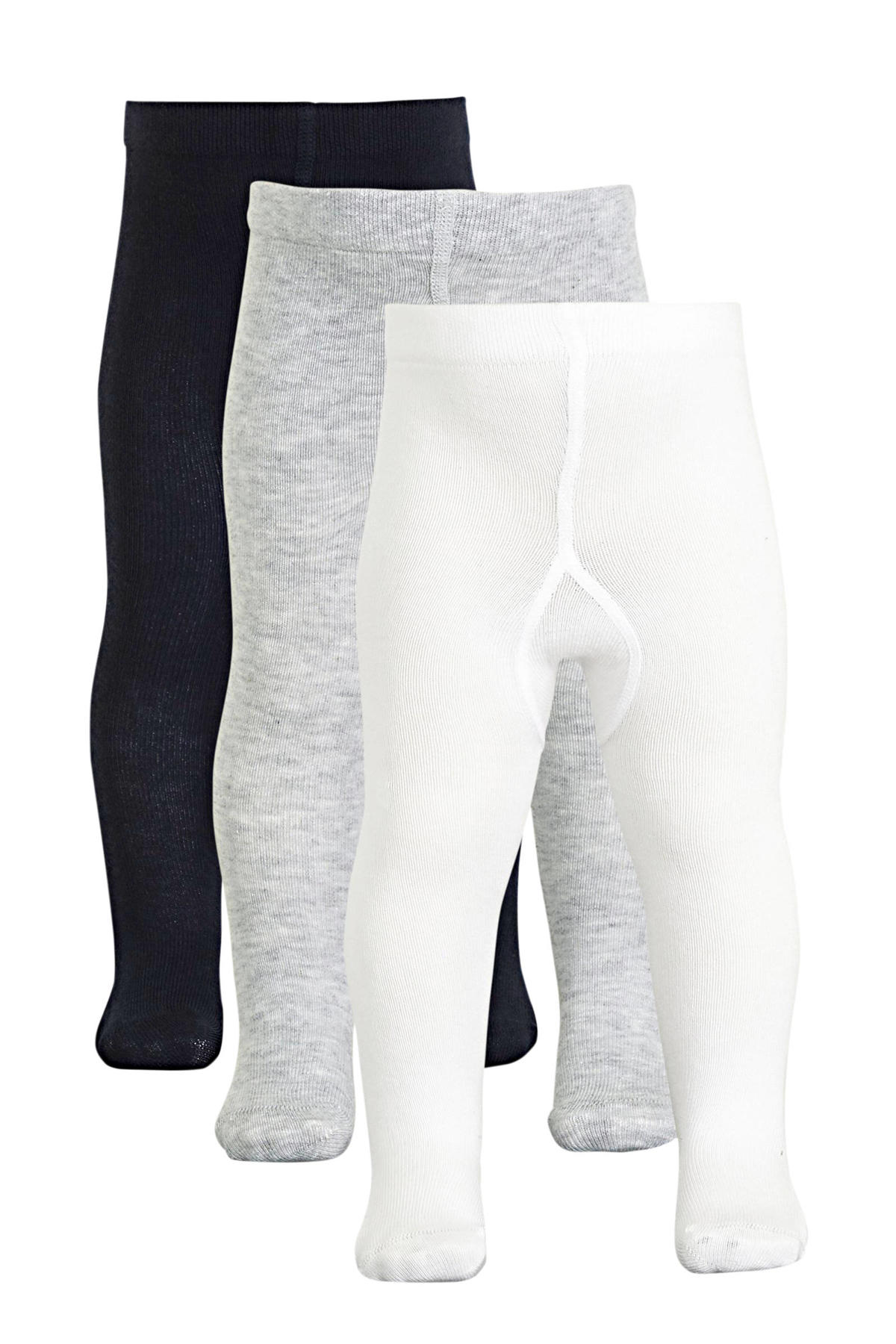 Ontvangst Anekdote Gepensioneerde NAME IT BABY maillot - set van 3 wit/grijs/donkerblauw | wehkamp