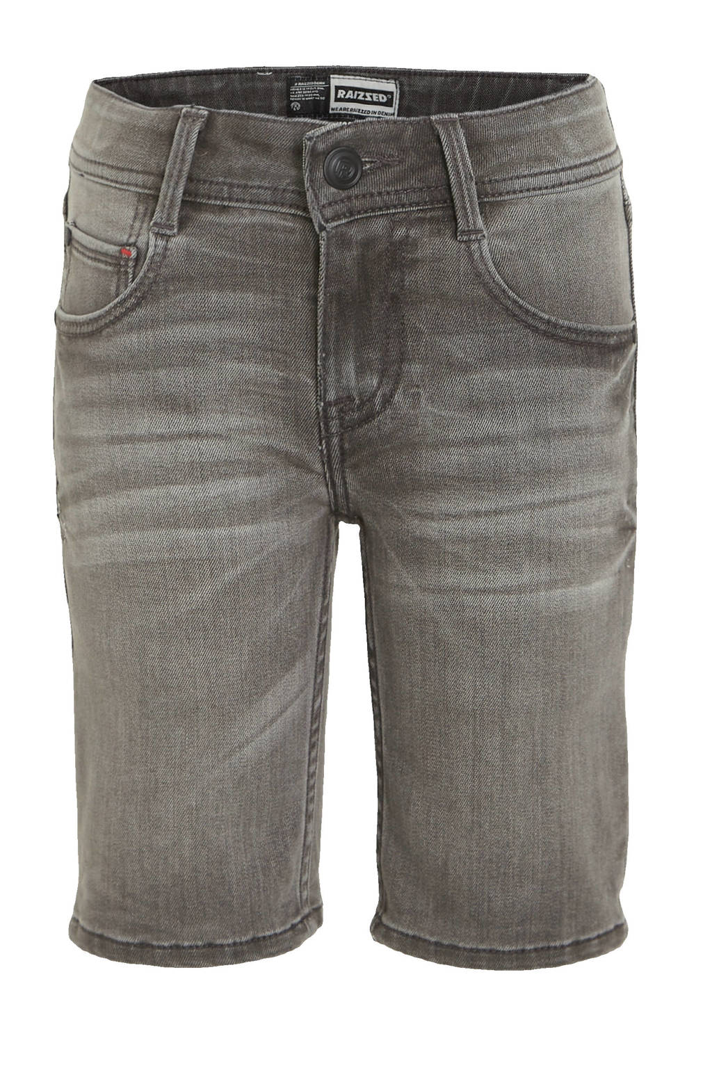 Raizzed regular fit jeans bermuda Oregon mid grey stone