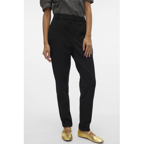 VERO MODA slim fit pantalon VMMAYA zwart afbeelding