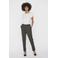 VERO MODA slim fit pantalon Maya donkergroen