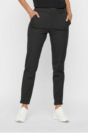 slim fit pantalon VMMAYA donkergrijs