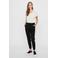 VERO MODA high waist tapered fit broek VMEVA zwart