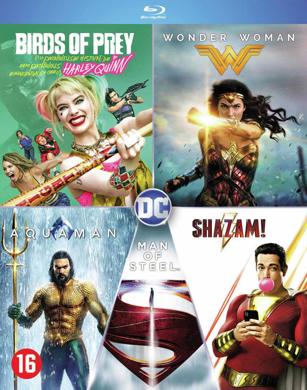 Microbe doolhof nauwelijks DC Comics Movie Box (5 Films) (Blu-ray) | wehkamp