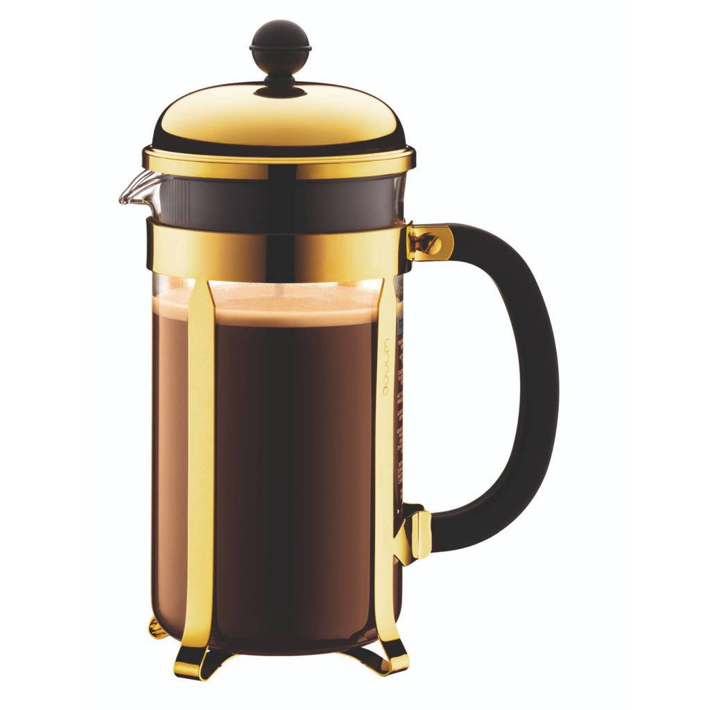 Bodum cafetière Chambord Goud (1.5 liter), Goudkleurig