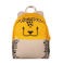 The Little Green Bag  rugzak Fauna Leopard geel/bruin
