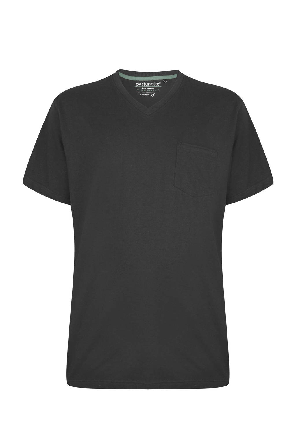 Pastunette for men pyjamatop donkergrijs, Donkergrijs