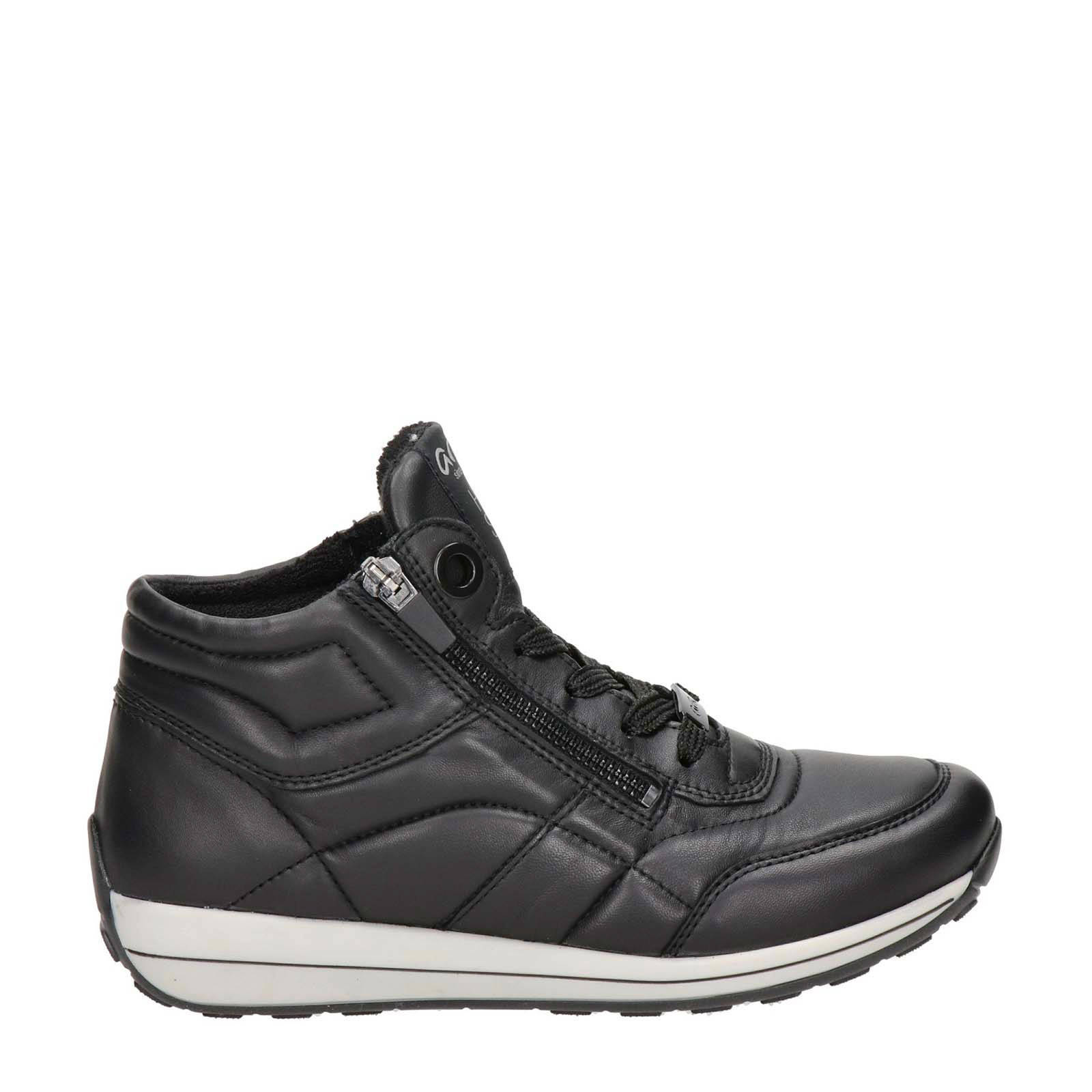 Ara Osaka High Soft leren veterschoenen zwart | wehkamp