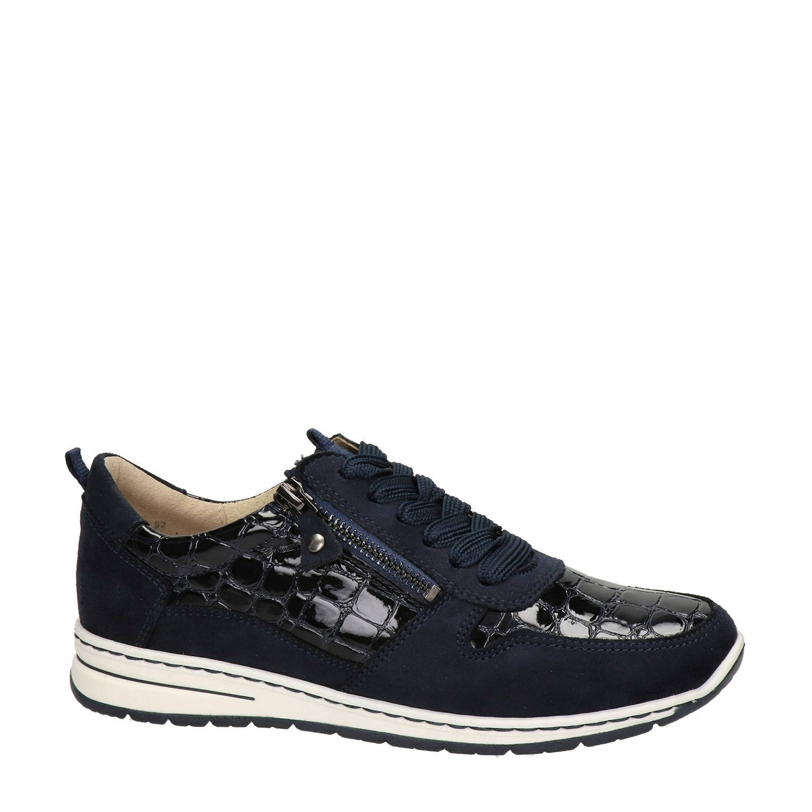 Zwarte dames sneaker H leest | Ara 44522-75 | Vijfvinkel