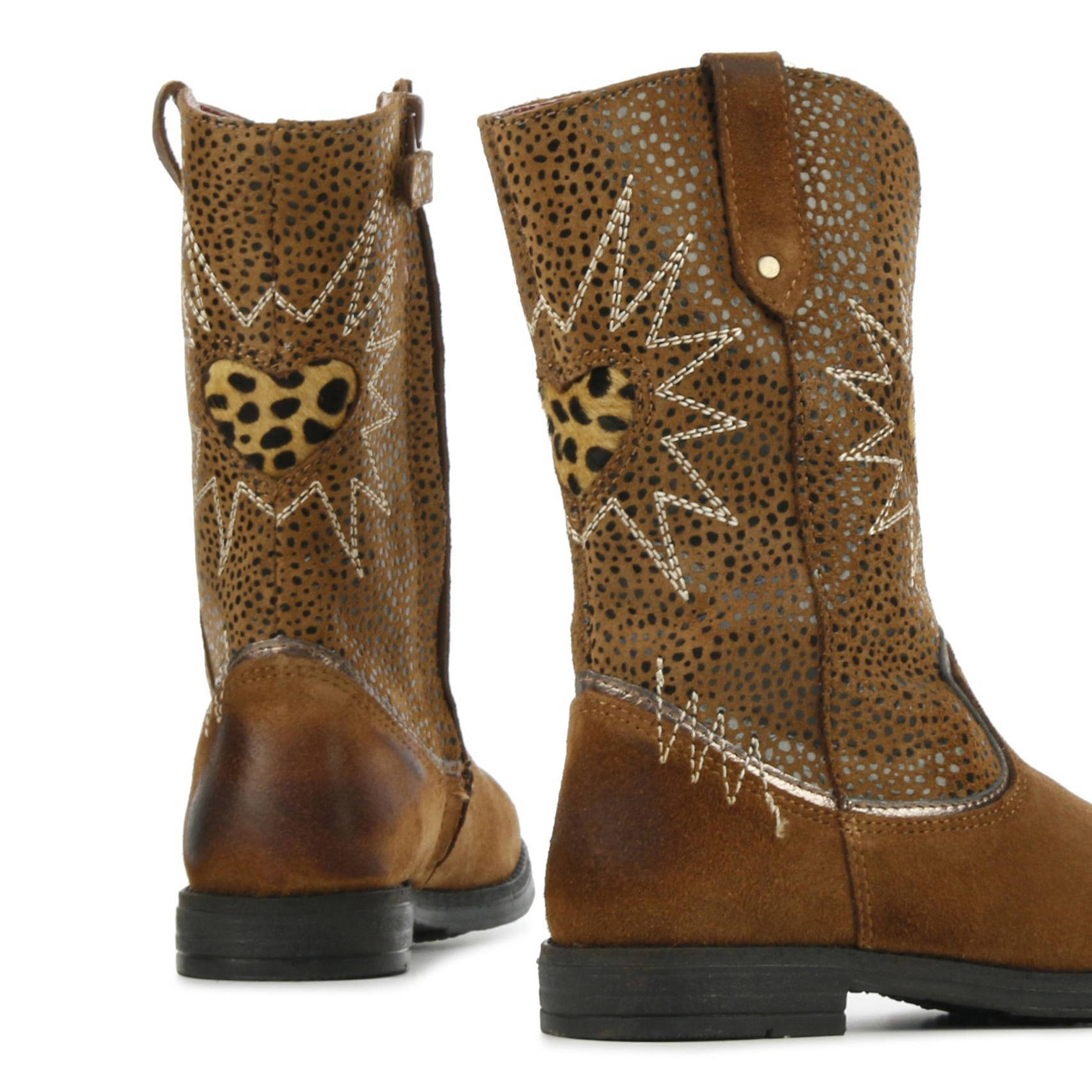 Bruie Red Rag Laarzen Western Cognac Suede - Verest Schoenen