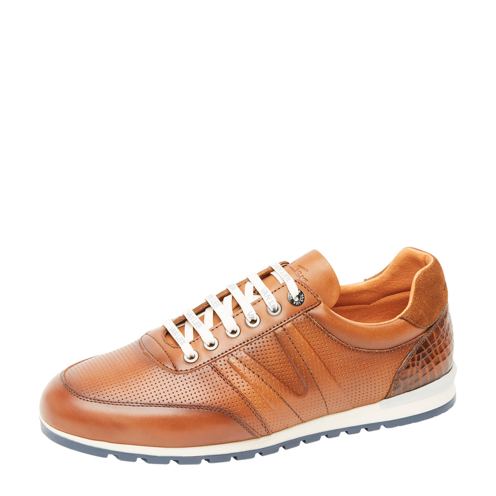 Van lier best sale anzano sneakers cognac