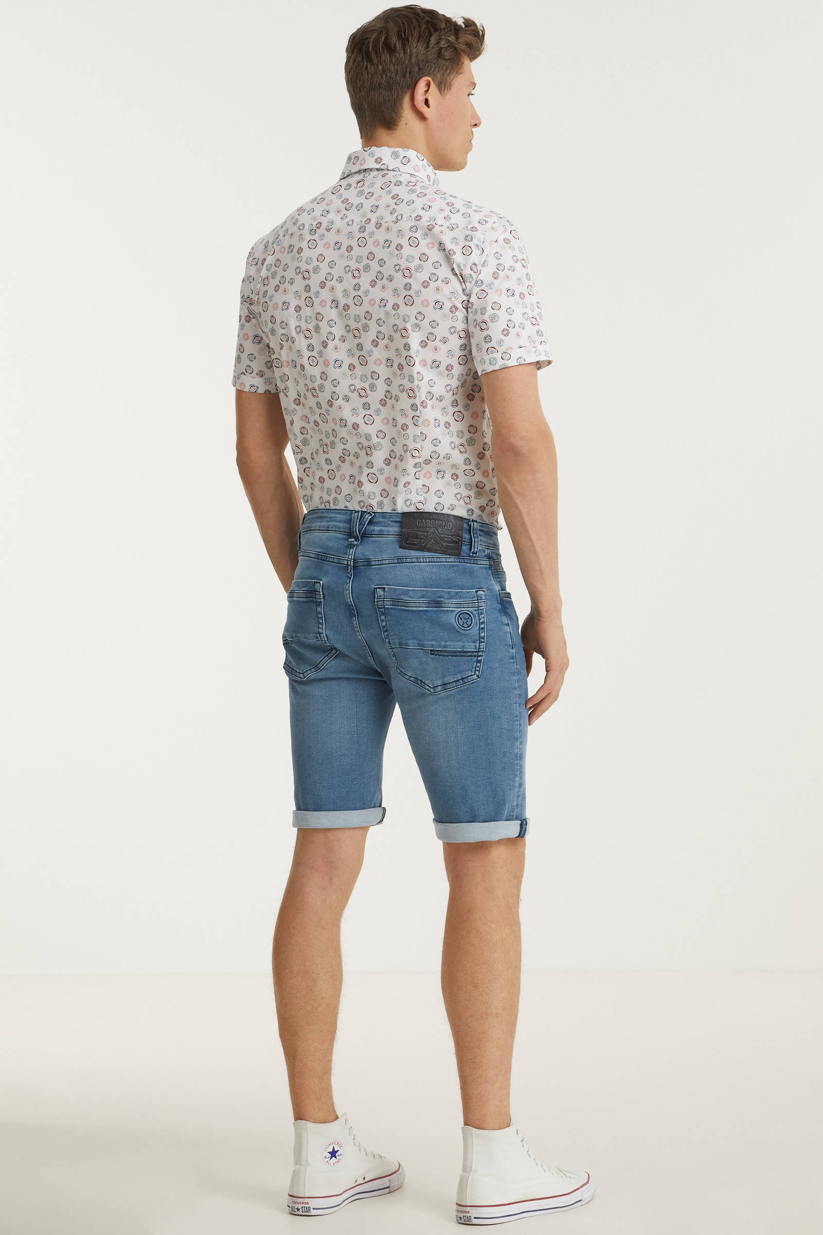 GABBIANO slim fit jeans short 82727 bleach | wehkamp