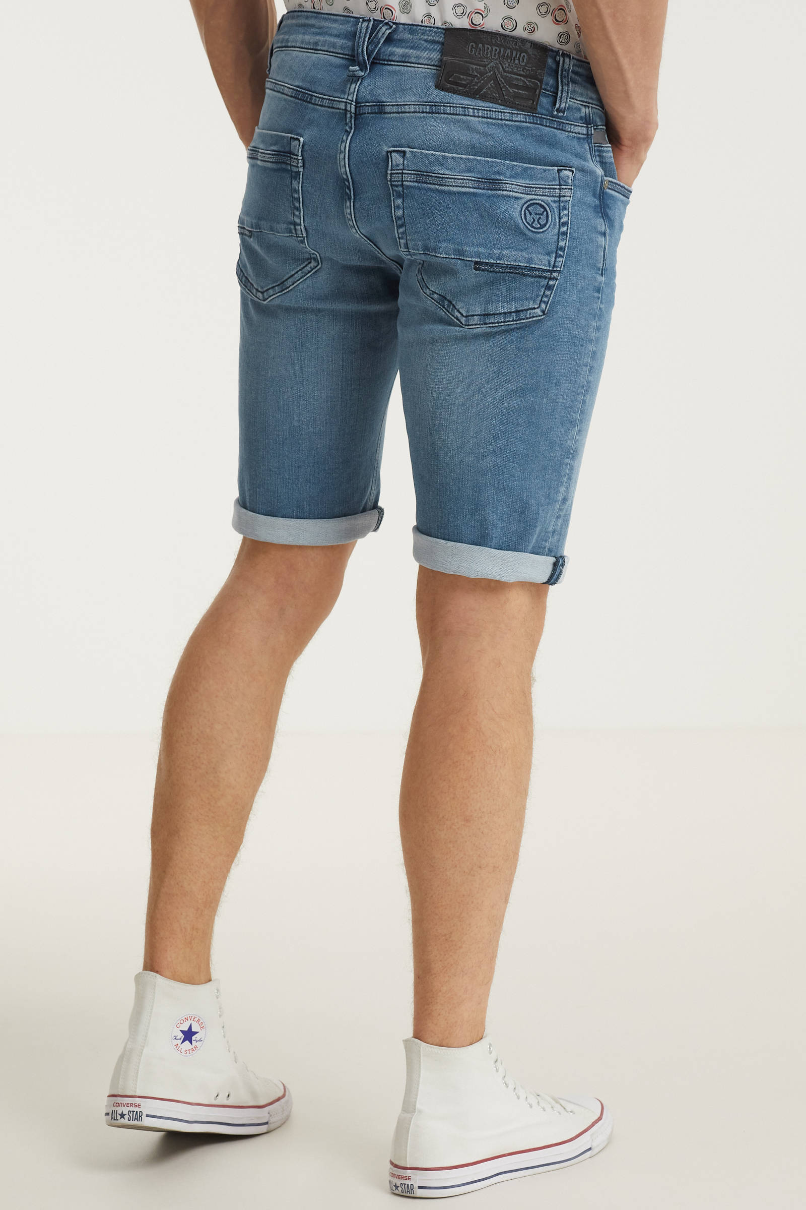 GABBIANO slim fit jeans short 82727 bleach | wehkamp