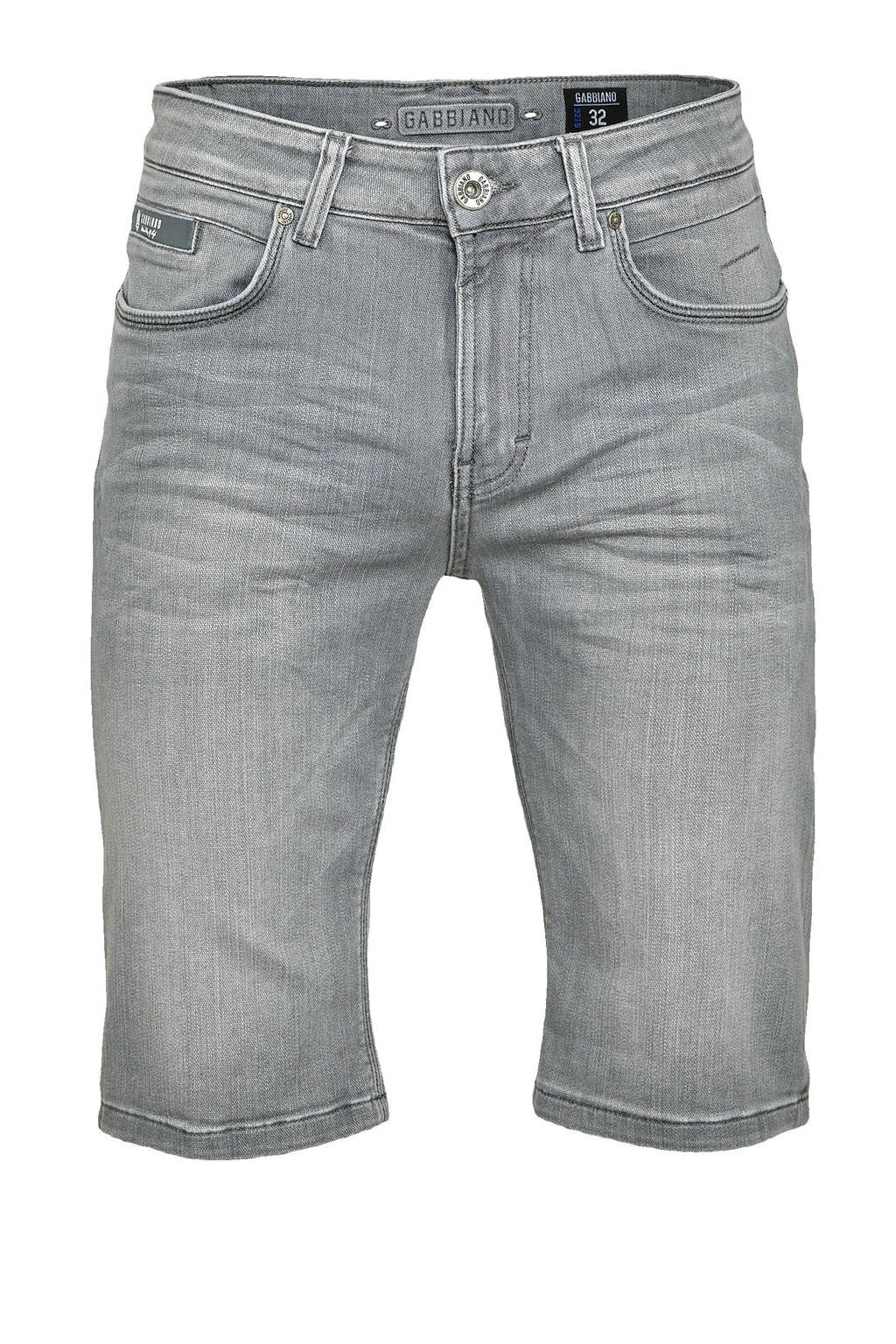 GABBIANO slim fit jeans short 82726 grey