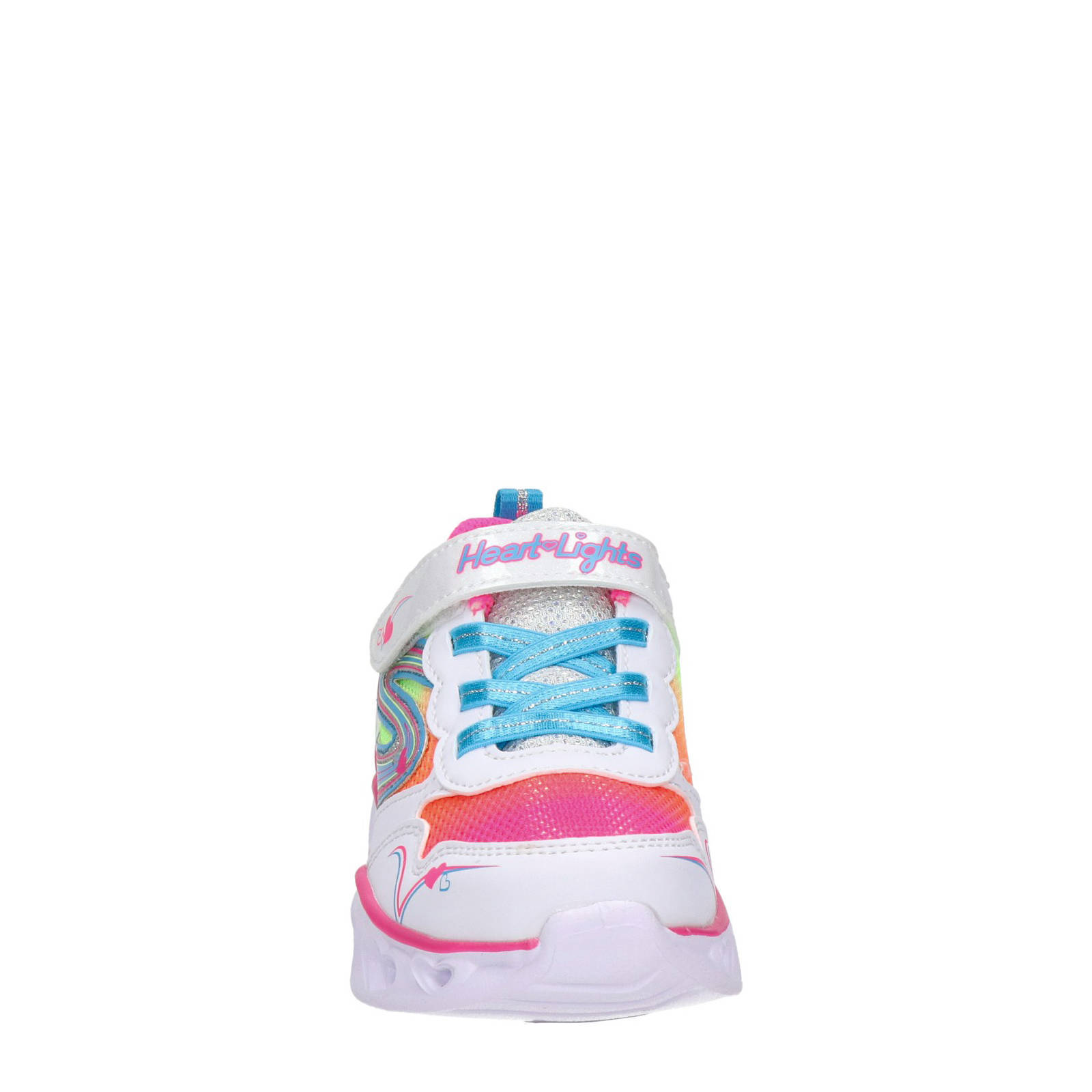 Skechers Heart Lights sneakers met lichtjes wit | wehkamp