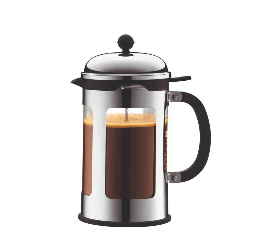 Bodum cafetière Chambord RVS (0.35 liter), Zilverkleurig