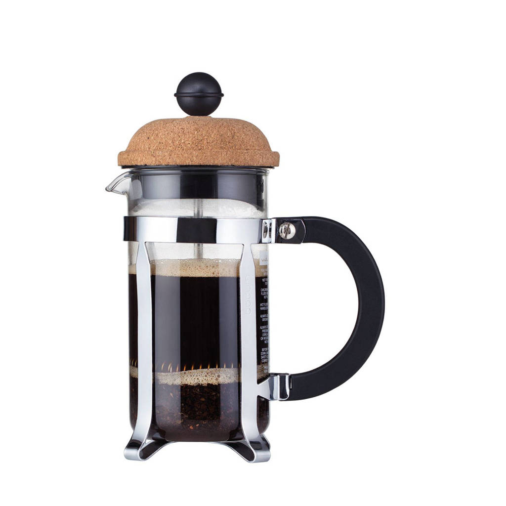 Bodum cafetière Chambord Kurk (0.35 liter), Antraciet