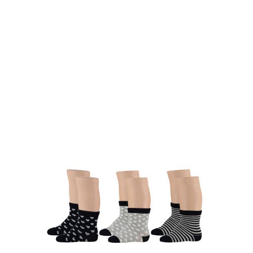 Apollo sokken - set van 6 blauw/grijs afbeelding