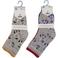 Apollo sokken - beige/grijs/rood/geel/blauw (set van 6)