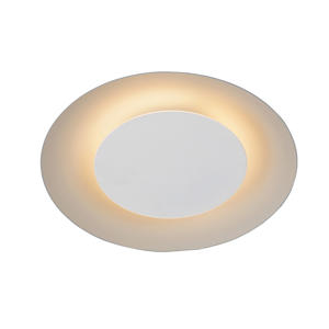FOSKAL - Plafonnière - Ø 21,5 cm - LED - 1x6W 2700K - Wit  