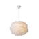 Lucide GOOSY SOFT - Hanglamp - Ø 50 cm - 1xE27 - Wit