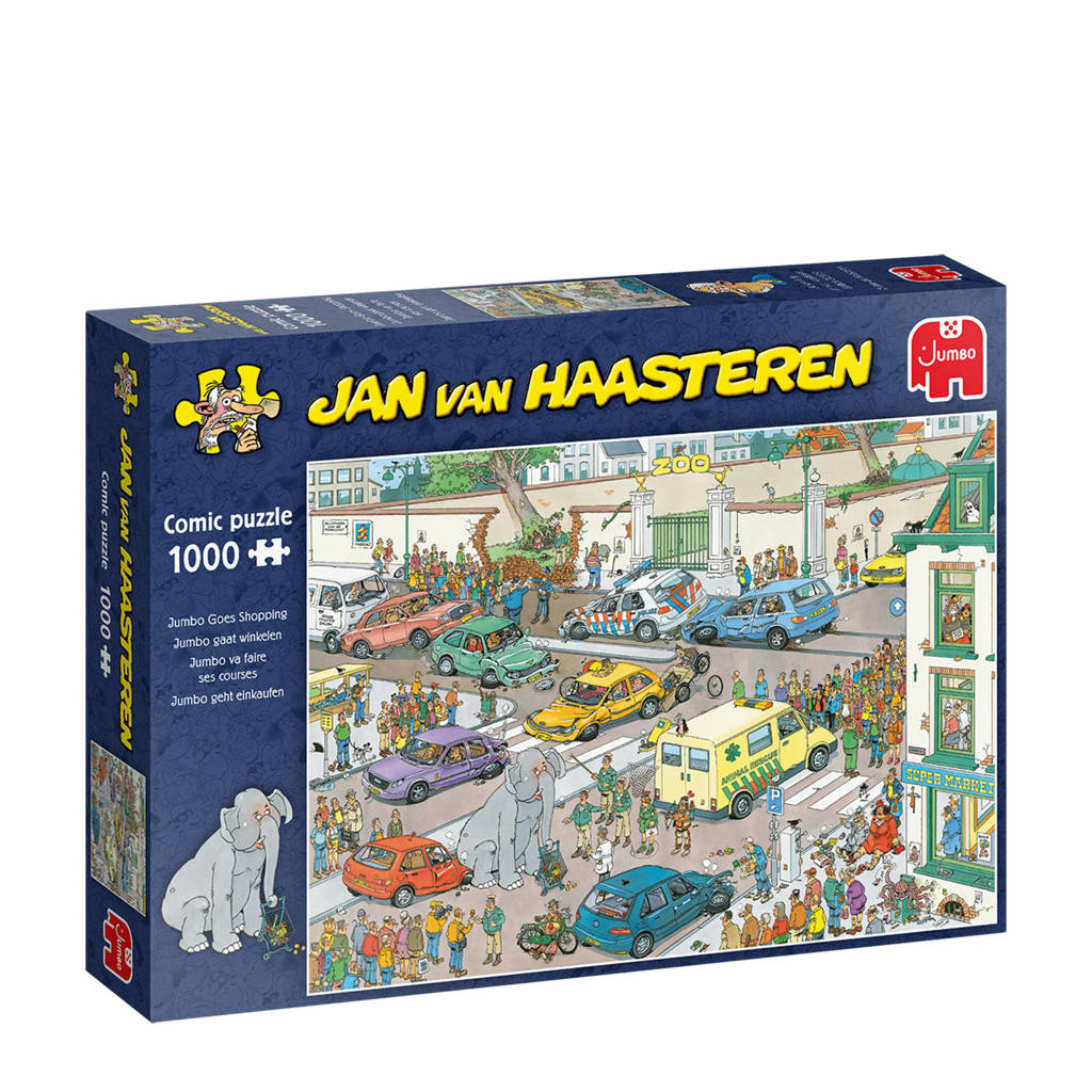 Jan van Haasteren Boodschappen doen  legpuzzel 1000 stukjes